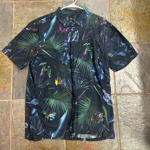 Vans Short Sleeve Button Down Shirt Size XL